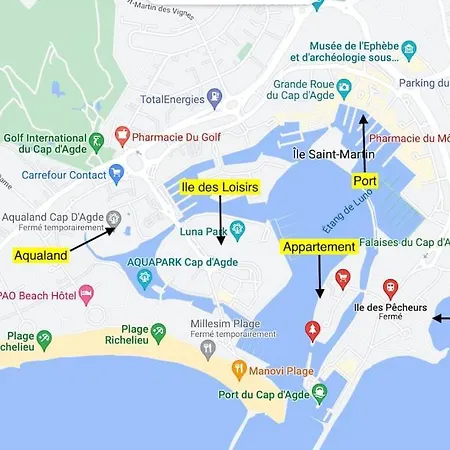 Apartment La Brigantine 592, Superbe Vue Pour Ce T2 Avec Piscine.